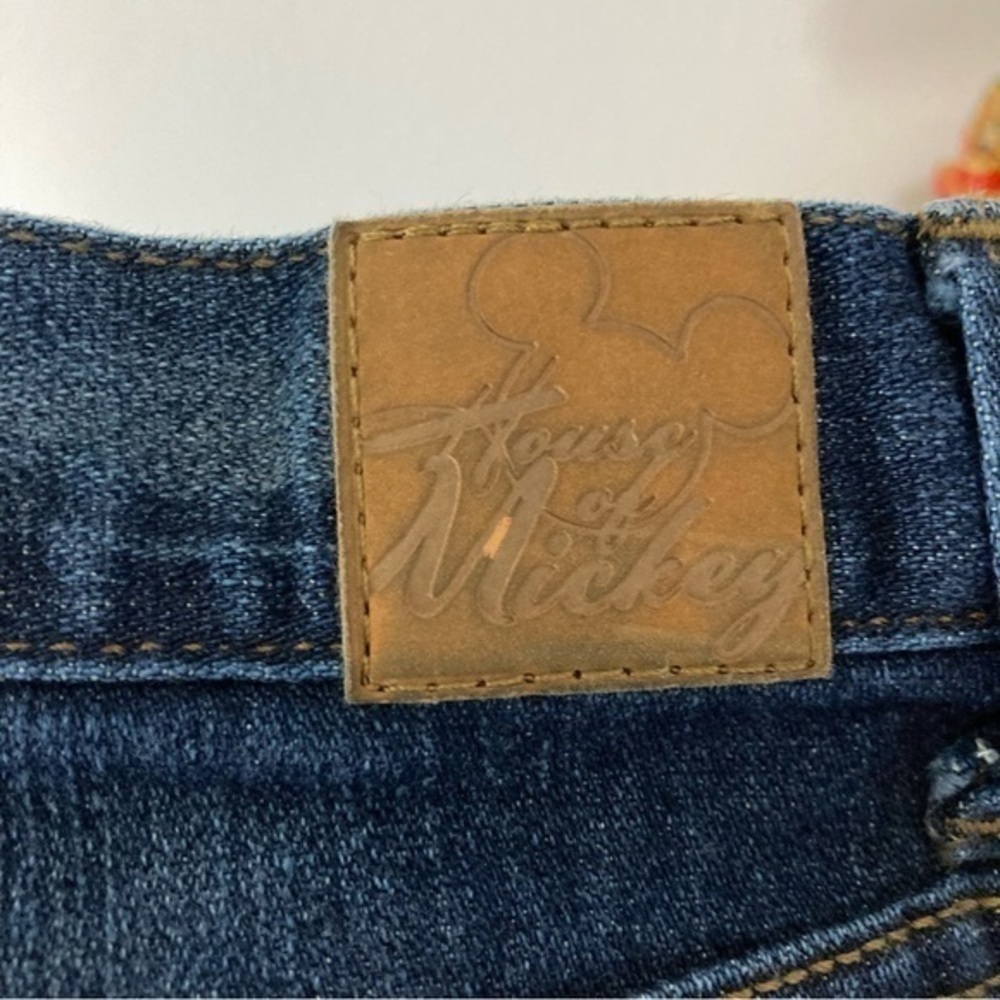 Disney Mickey Mouse embroidered dark wash jeans - Picture 16 of 16